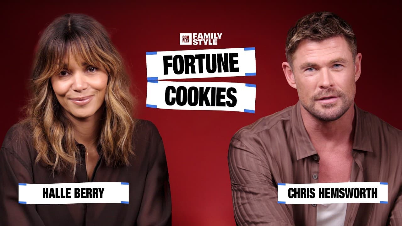 Chris Hemsworth & Halle Berry Crack Into the Most Chaotic Fortune Cookies